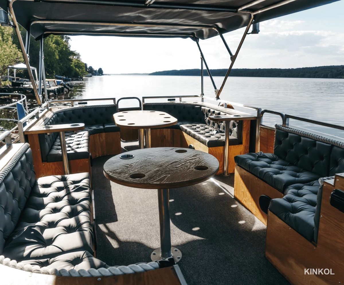 Интерьер тримаран «Левитанъ»