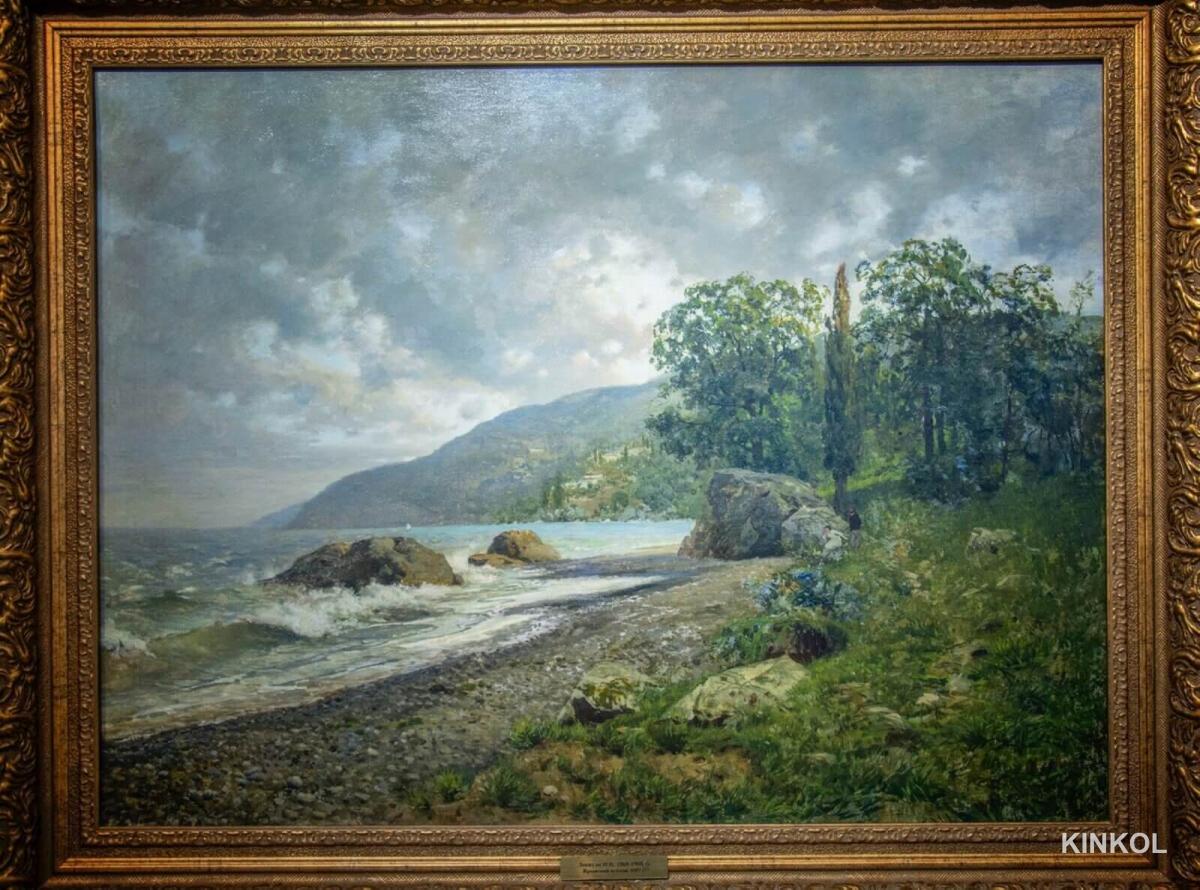 «Крымский пейзаж» И. И. Левитан