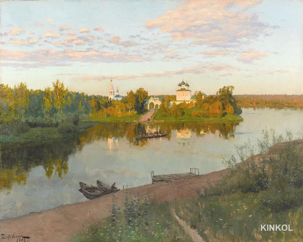 Вечерний звон. 1892. Государственная Третьяковская галерея, Москва