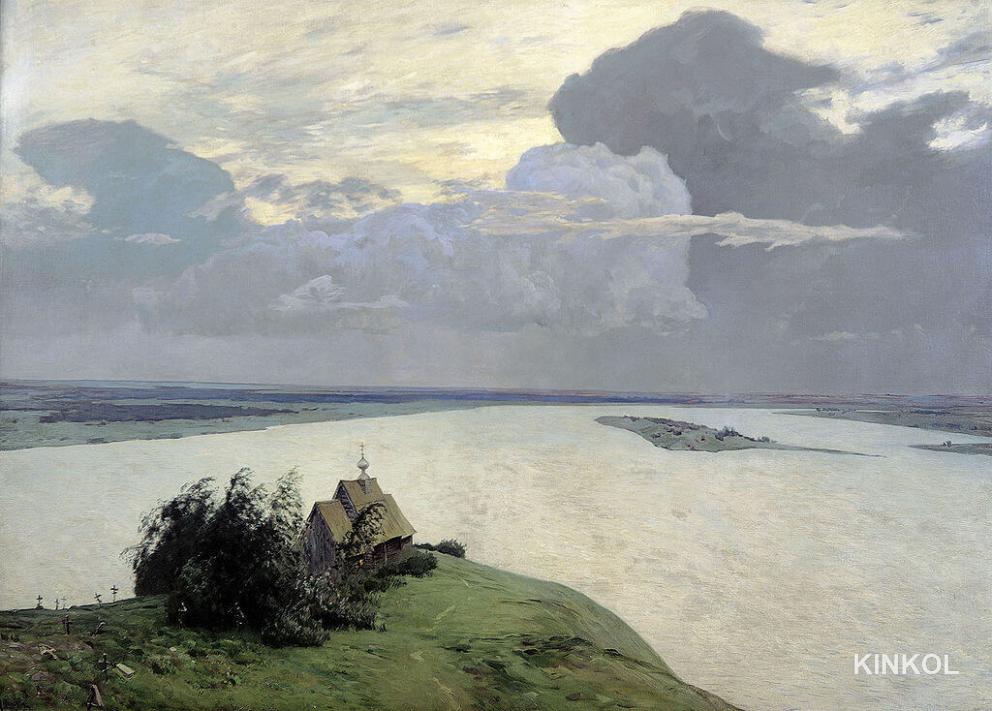 Над вечным покоем. 1894. Государственная Третьяковская галерея, Москва