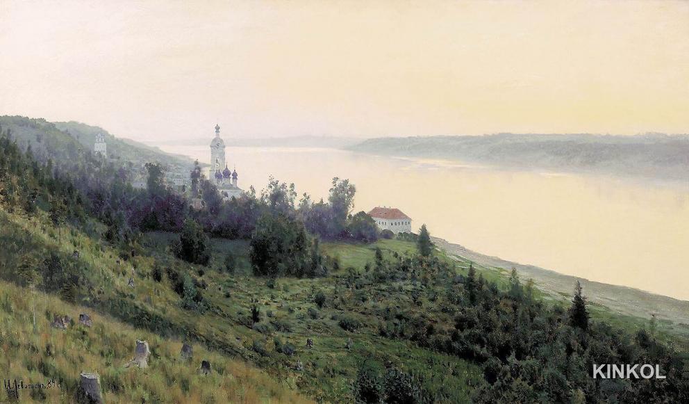 Вечер. Золотой Плёс. 1889. Государственная Третьяковская галерея, Москва