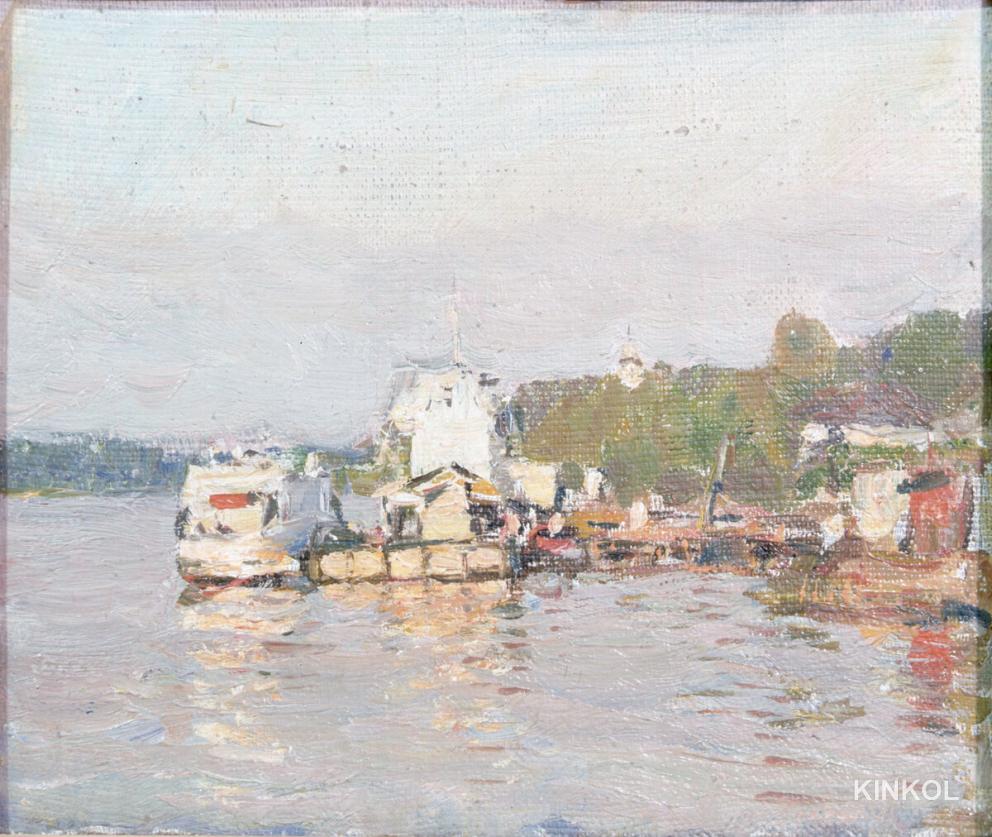 Фёдоров В. А. Плёс. 1979