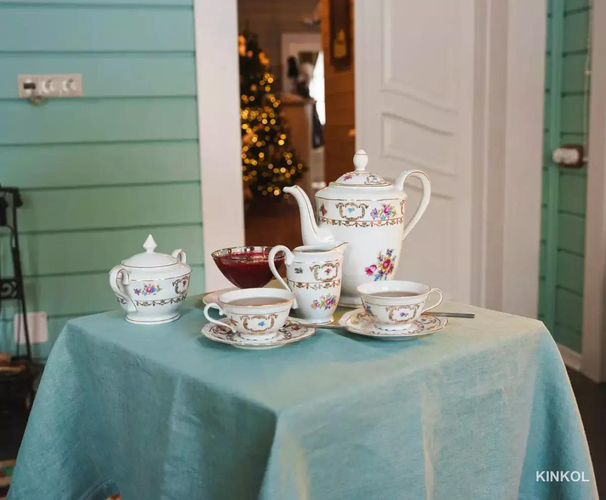 Премиум с камином