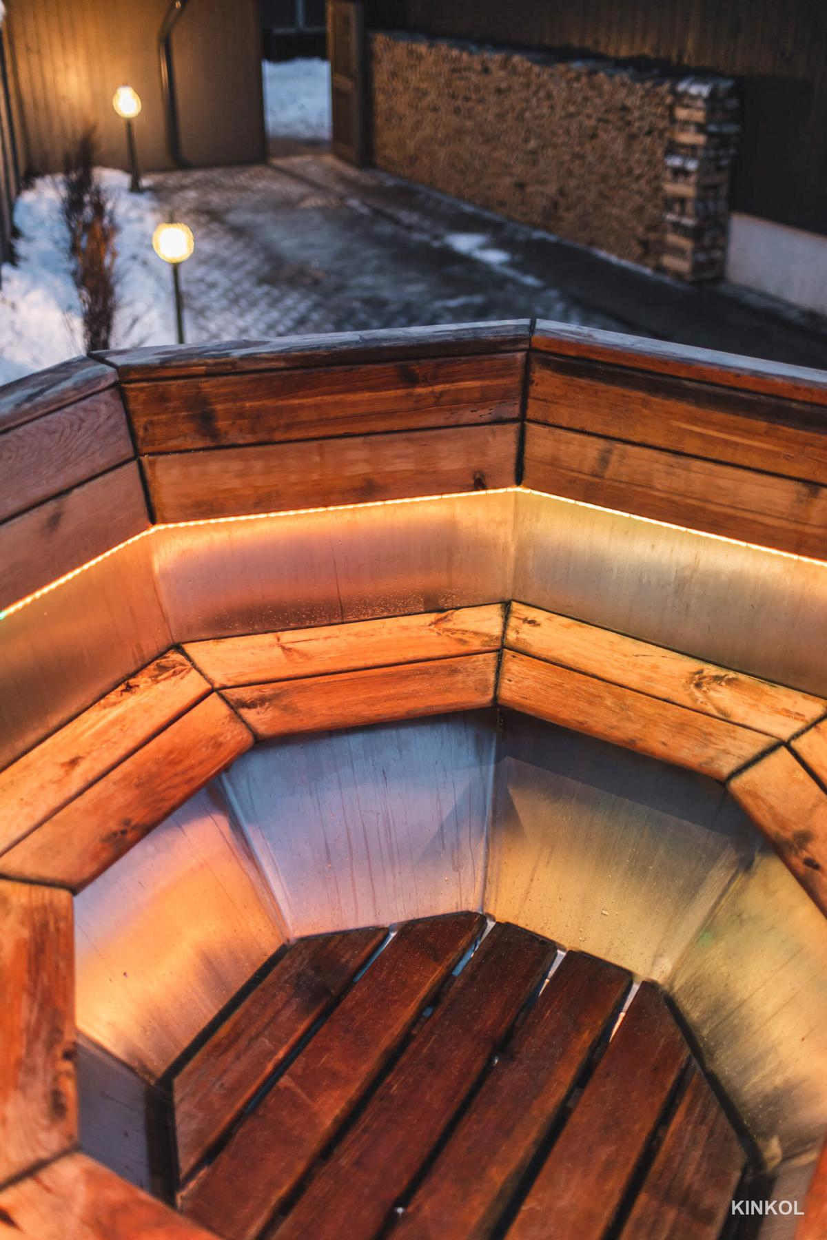 Сибирский чан в «Плёсском банном доме»