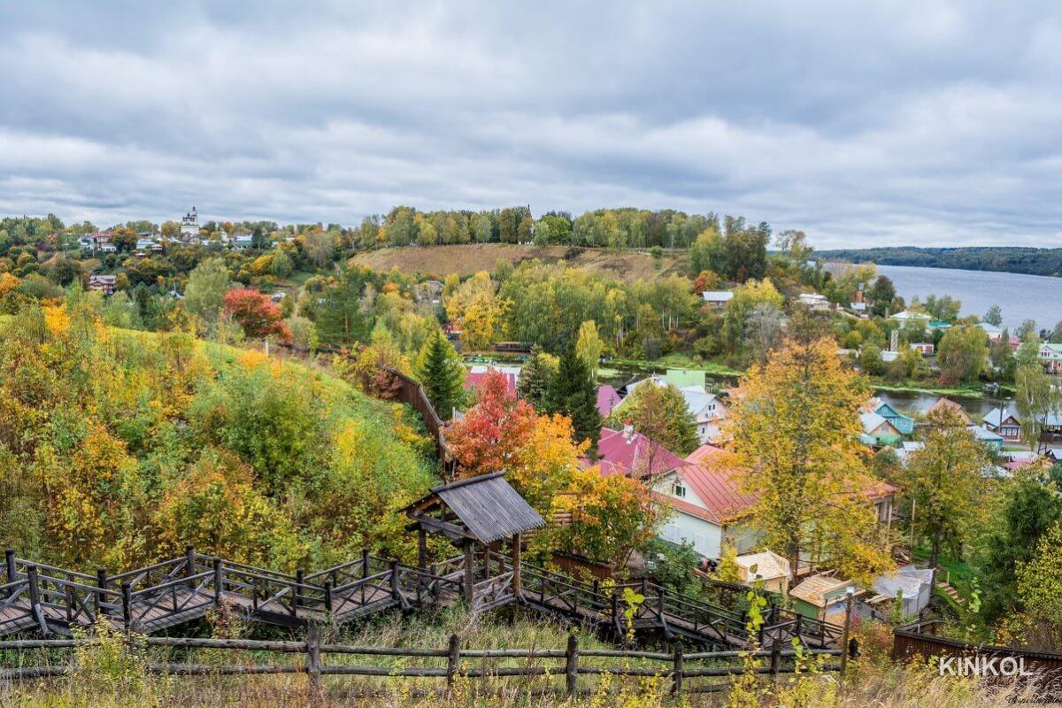 Знаменитые плёсские «горы»