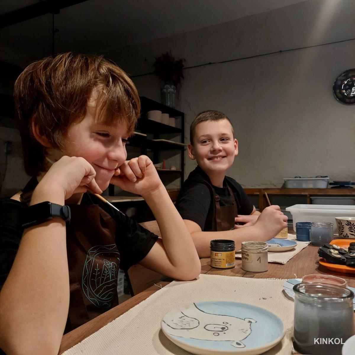 Мастер-класс по росписи керамики