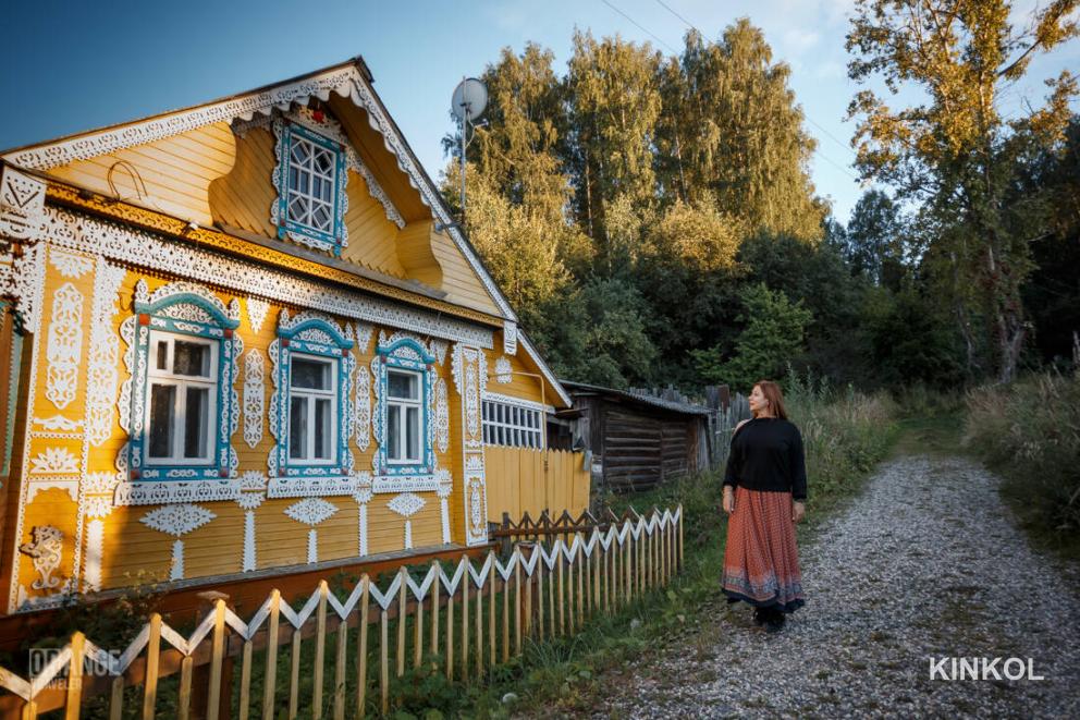Дом с наличниками