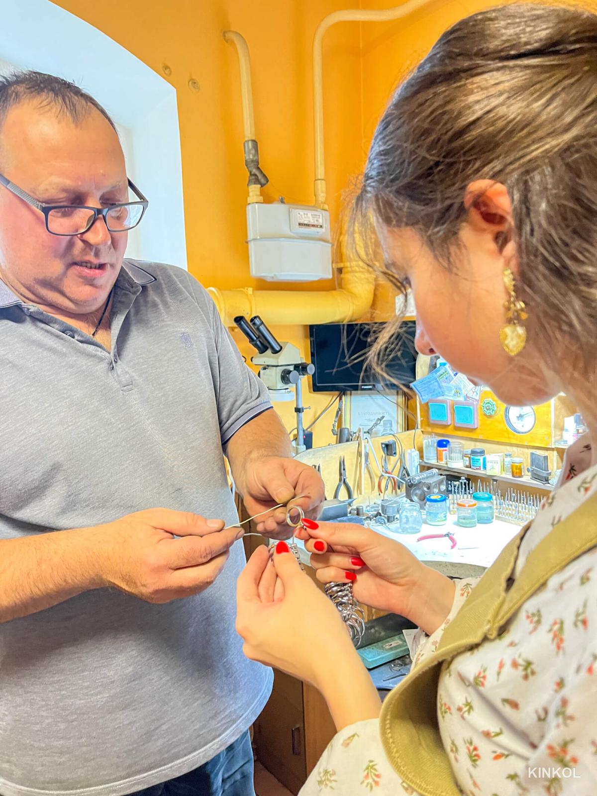 Ювелирный мастер-класс Дмитрия Голубева