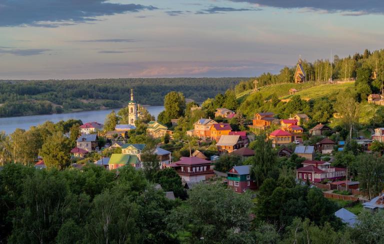 Плёс — от крепости до курорта