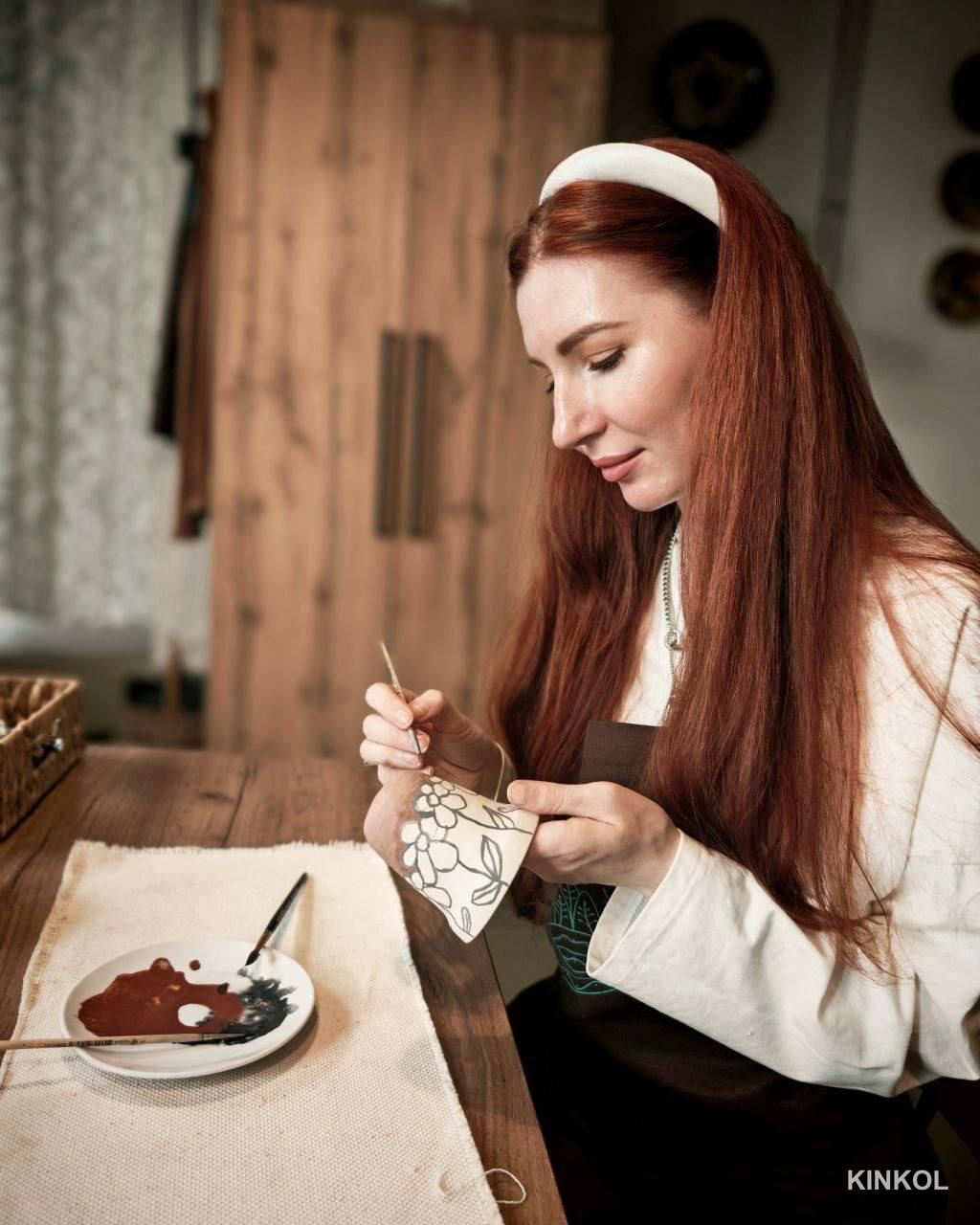 Мастер-класс по росписи керамики