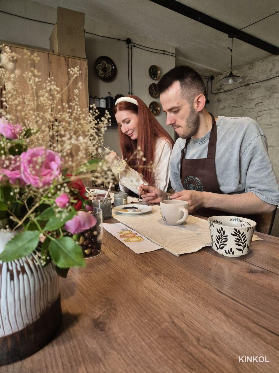 Мастер-класс по росписи керамики