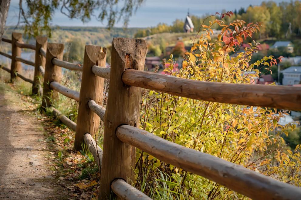 Забор на Соборной горе