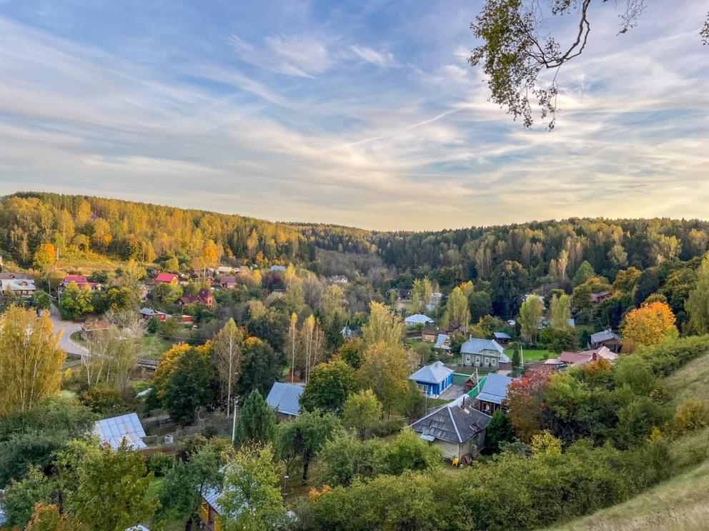 25 сентября 2024. Только начало золотой осени в Плёсе