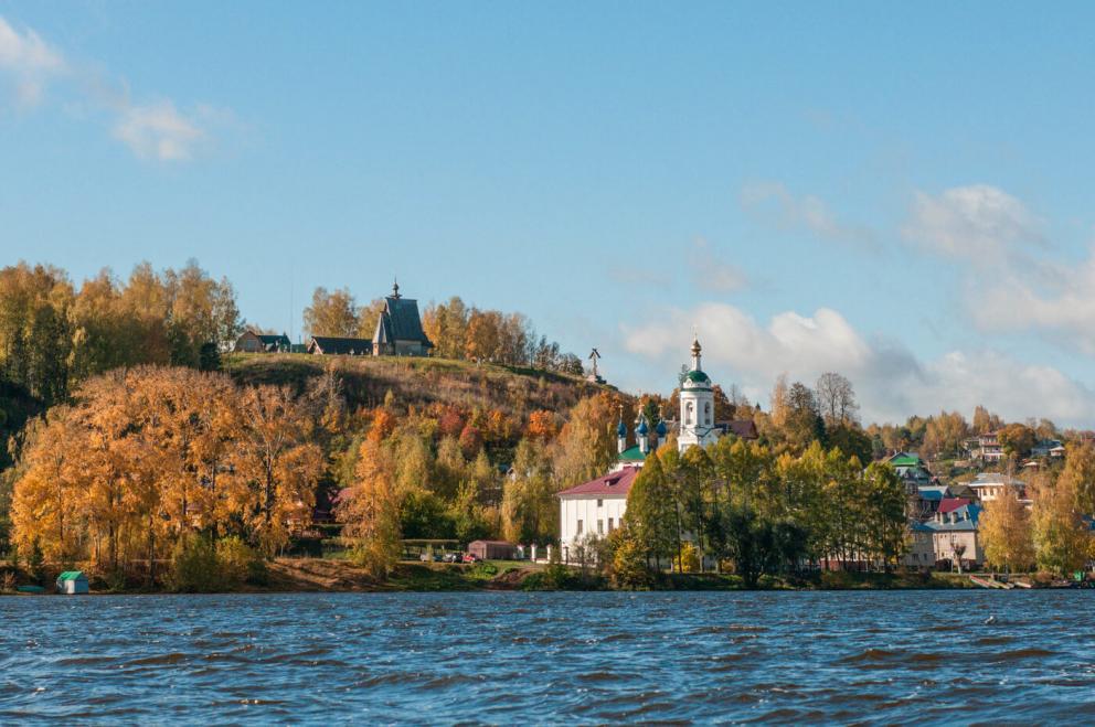Волга в Плёсе