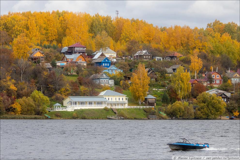 Волга в Плёсе