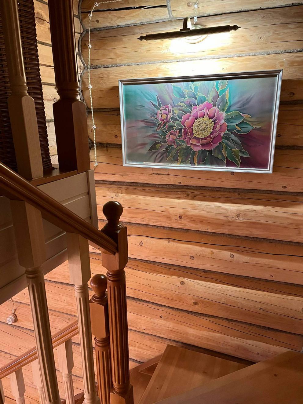 位于维戈洛沃村的带桑拿房的房子