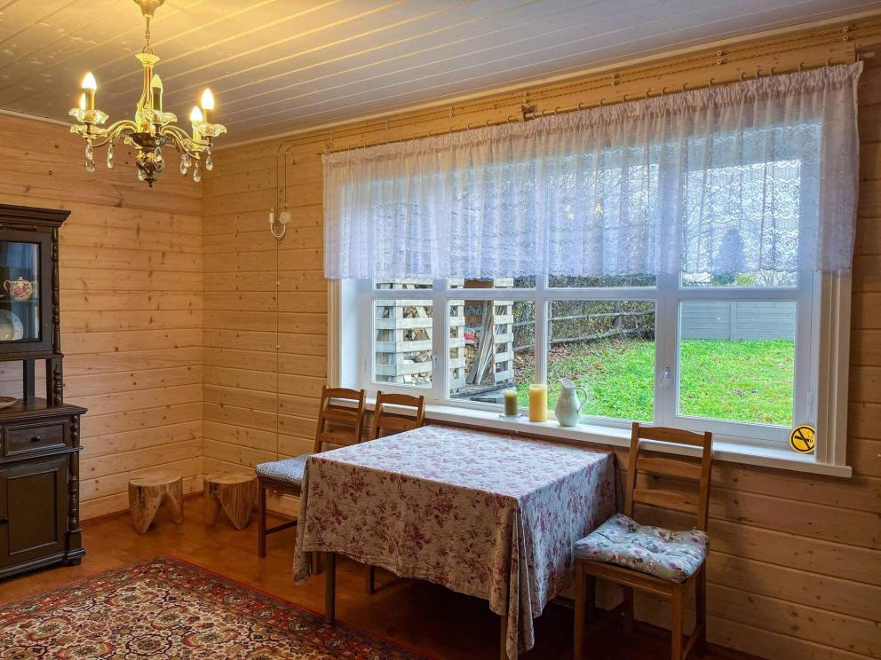 位于维戈洛沃村的带桑拿房的房子