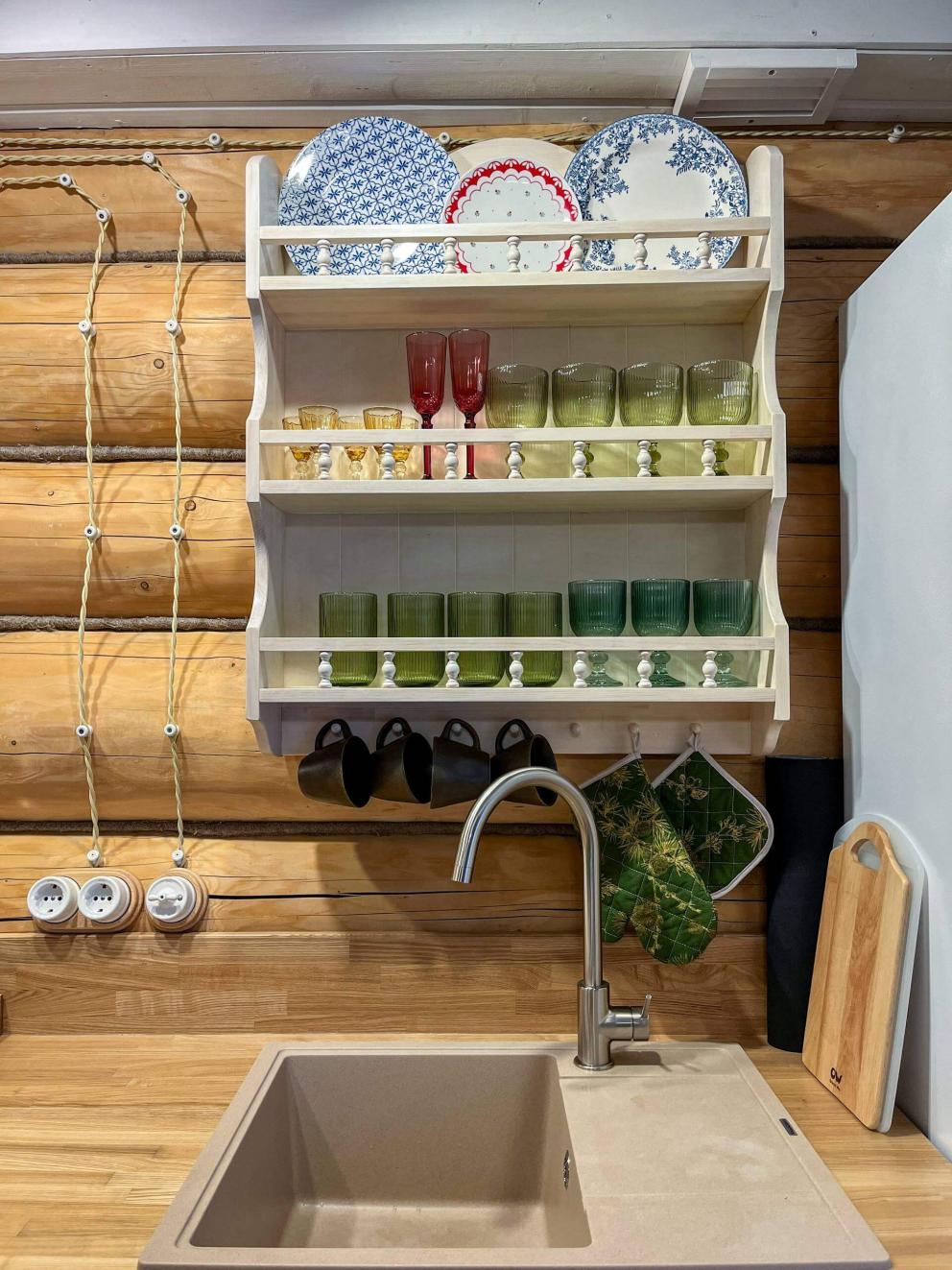 位于维戈洛沃村的带桑拿房的房子