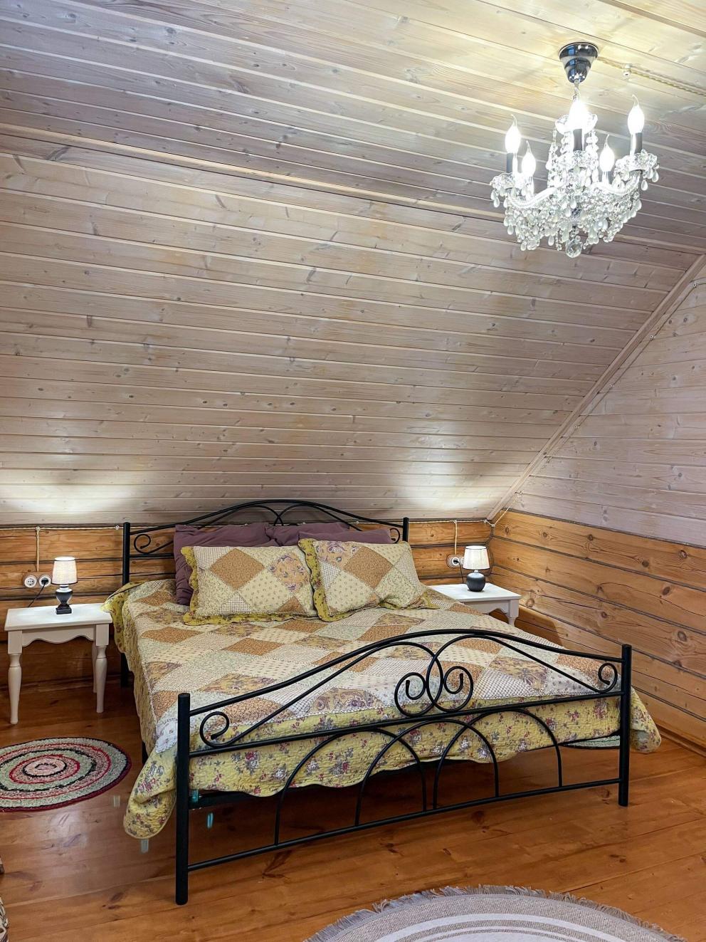 位于维戈洛沃村的带桑拿房的房子