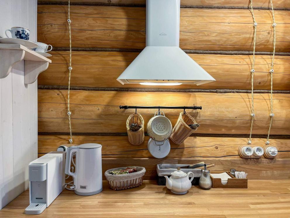 位于维戈洛沃村的带桑拿房的房子