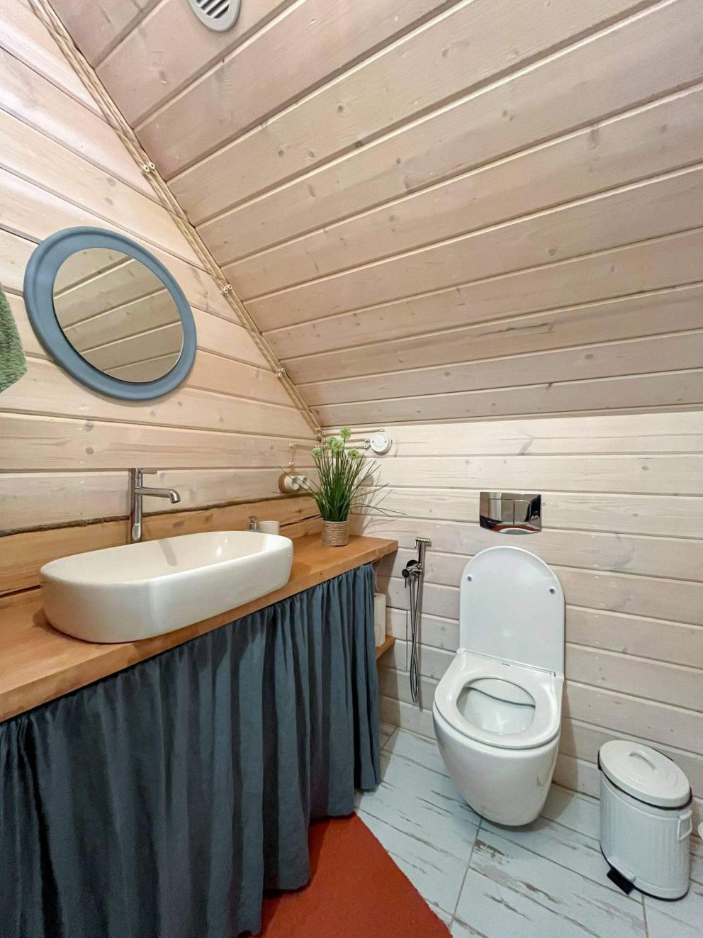 位于维戈洛沃村的带桑拿房的房子