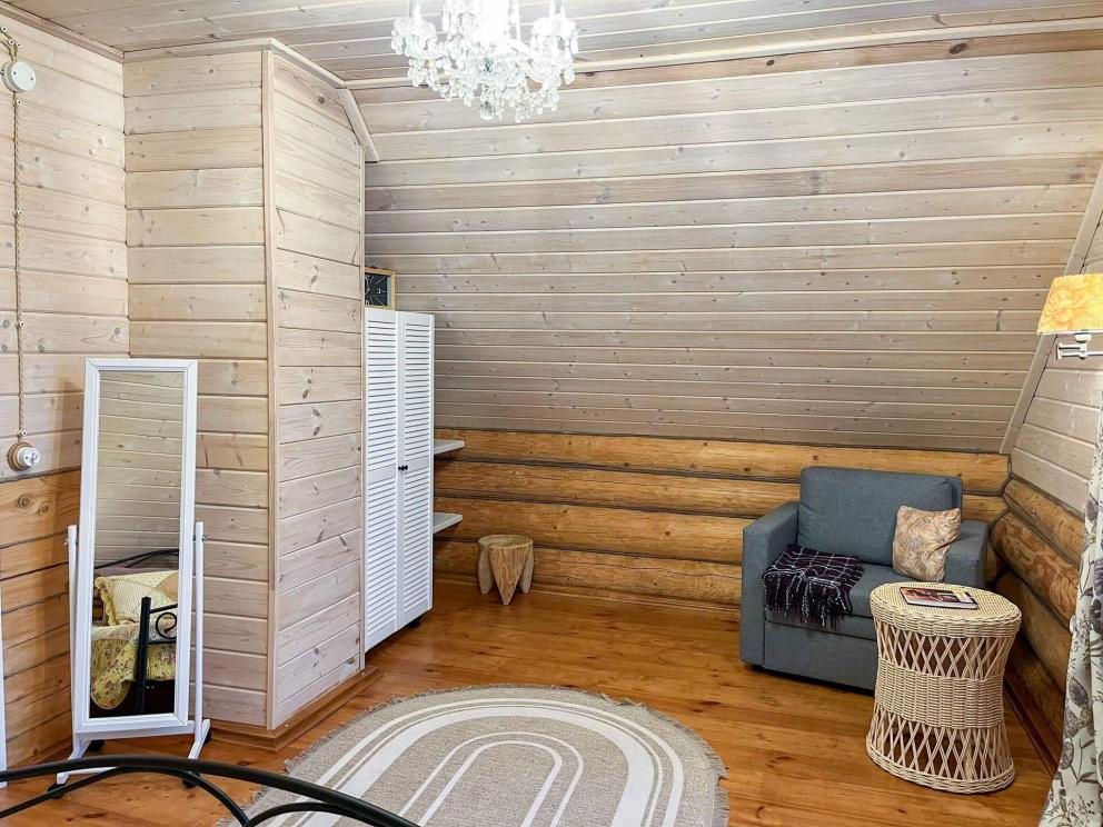 位于维戈洛沃村的带桑拿房的房子