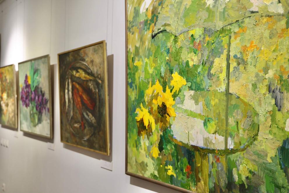 《俄罗斯联邦人民艺术家拉伊萨·列别杰娃》展览