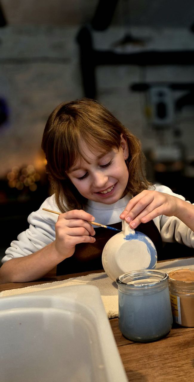 Мастер-класс по росписи керамики